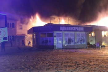 Фотография к новости: Алматы облысында ТЖО өртке оранды