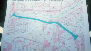 Фотография к новости: Өскемендегі Серікбаев көшесі кеңейтіледі