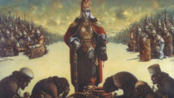 Фотография к новости: Тұмар ханшайым мен Кир патша шайқасы туралы тарихи драма сахналанады