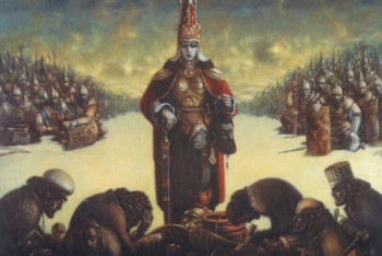 Фотография к новости: Тұмар ханшайым мен Кир патша шайқасы туралы тарихи драма сахналанады