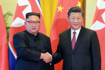 Фотография к новости: Ким Чен Ын Қытай төрағасын Солтүстік Кореяға шақырды