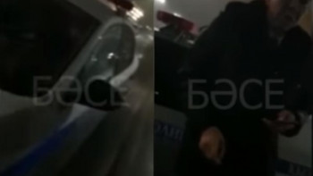 Фотография к новости: Көлікке мас күйінде отырған тараздық полицей қызметтен шеттетілді