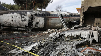 Фотография к новости: Тегеран маңында апатқа түскен ұшақта қазақстандықтар жоқ – СІМ