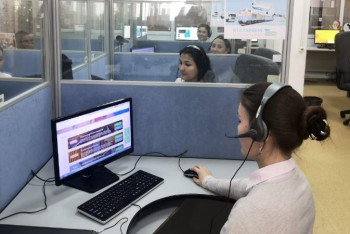 Фотография к новости: ҚТЖ жаңа байланыс орталығын ашты