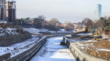 Фотография к новости: Алматыда су тасқынының алдын алу жұмыстары басталды