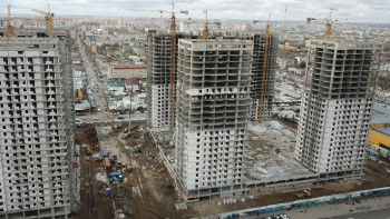 Фотография к новости: 2018 жылы елімізде 12,5 млн шаршы метр тұрғын үй пайдалануға берілді