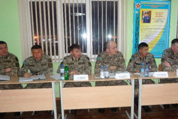 Фотография к новости: «Батыс» өңірлік қолбасшылығында  сержанттар кеңесі өтті 
