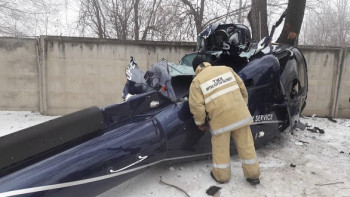 Фотография к новости: Тікұшақ апатына қатысты тергеу жұмыстары басталды