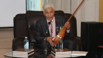 Фотография к новости: Өскеменде әйгілі шебер Жолаушы Тұрдығұловпен кездесу өтті