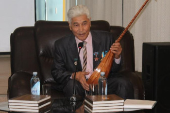 Фотография к новости: Өскеменде әйгілі шебер Жолаушы Тұрдығұловпен кездесу өтті