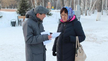 Фотография к новости: Павлодарда «Сіз латын қарпін білесіз бе?» акциясы өтті