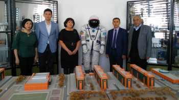 Фотография к новости: «Қазақстан Ғарыш Сапары»  Ұлттық компаниясында ҚазАТУ-дың  филиалы ашылды