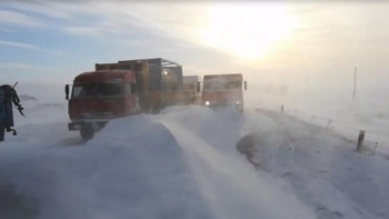 Фотография к новости: ШҚО-да 400-ден астам жолаушы құтқарылды