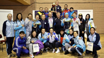 Фотография к новости: Бокстан Қазақстан құрамасы халықаралық турнирде көш бастады