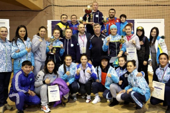 Фотография к новости: Бокстан Қазақстан құрамасы халықаралық турнирде көш бастады