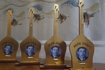 Фотография к новости: Моңғолияда қазақ композиторының әндерінен байқау өтті