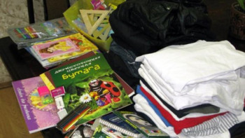 Фотография к новости: Павлодарда республикалық акциясы аясында 1300-ден астам балаға көмек көрсетілді