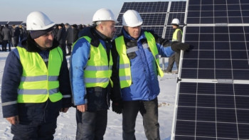 Фотография к новости: Қарағанды облысында Орталық Азиядағы ірі электр станциясы іске қосылды 