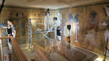 Фотография к новости: Египетте Тутанхамон зираты жөндеуден өтті