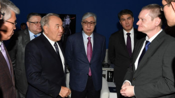 Фотография к новости: Елбасы «Equus: Жылқы тарихы» деректі фильмінің көрсетіліміне барды