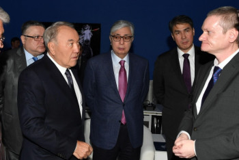 Фотография к новости: Елбасы «Equus: Жылқы тарихы» деректі фильмінің көрсетіліміне барды