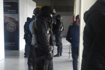 Фотография к новости: Шымкент базарларынан теріс діни ағымның әдебиеттері табылды