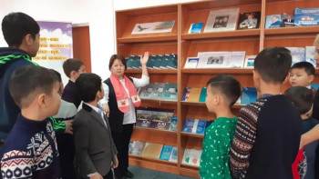 Фотография к новости: Кітапханадағы қайнаған тірлік