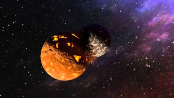 Фотография к новости: Күн жүйесінде алғаш рет ғаламшар бөлігі табылды 