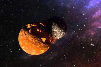 Фотография к новости: Күн жүйесінде алғаш рет ғаламшар бөлігі табылды 