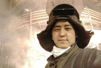 Фотография к новости: 1500 градус температурада жалындаған оттың ортасында еңбек етеміз – көрікші