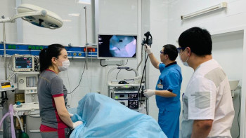 Фотография к новости: № 1 қалалық ауруханада жаңа эндоскопиялық жабдықтар пайда болды