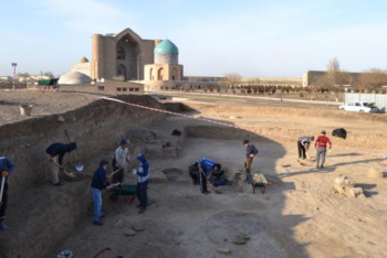 Фотография к новости: Күлтөбе қалашығынан ортағасырлық қазақ және қоқан үйлері табылды