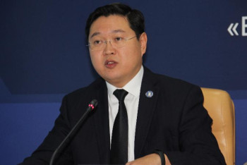 Фотография к новости: Мемлекеттік басқару академиясы ауыл әкімдерінің жобаларын таныстырды