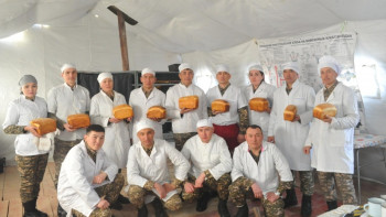 Фотография к новости: ШҚО-да «Дала асханасы» әскери аспаздар байқауы өтті