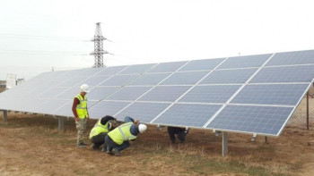 Фотография к новости: Сарыағашта күн электр стансасы іске қосылады 
