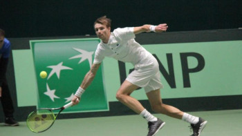 Фотография к новости: Қазақстан Дэвис кубогын жеңіспен бастады