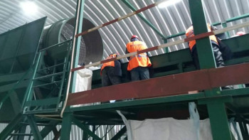 Фотография к новости: Көкшетауда қоқыс сұрыптайтын кешен іске қосылды