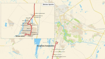 Фотография к новости: Астанада қала маңына қатынайтын жаңа бағдар іске қосылады