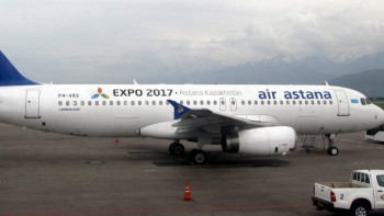 Фотография к новости: Air Astana ұшағы Ақтау әуежайына шұғыл қонды