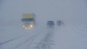 Фотография к новости: Қатты аязға байланысты жолдар жабылады - ҚР ІІМ