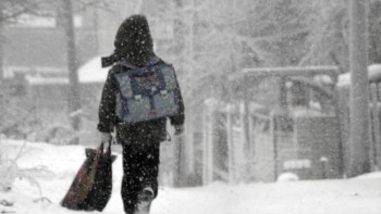 Фотография к новости: Астанада аязды ауа райына байланысты екінші ауысымда сабақ болмайды