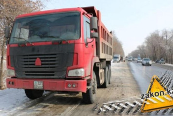 Фотография к новости: Алматы облысында жүк көлігіне соғылған салт атты көз жұмды