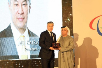 Фотография к новости: ҚР ҰПК президенті Қайрат Боранбаев Азия орденімен марапатталды