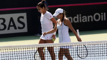 Фотография к новости: Теннисші қыздардың Федерация кубогына дайындығы қалай