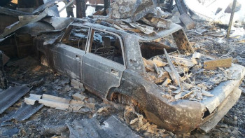 Фотография к новости:  Қызылжарда баласын өрттен құтқармақ болған әке ажал құшты