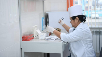 Фотография к новости: Түркістанда жаңа емхана пайдалануға берілді