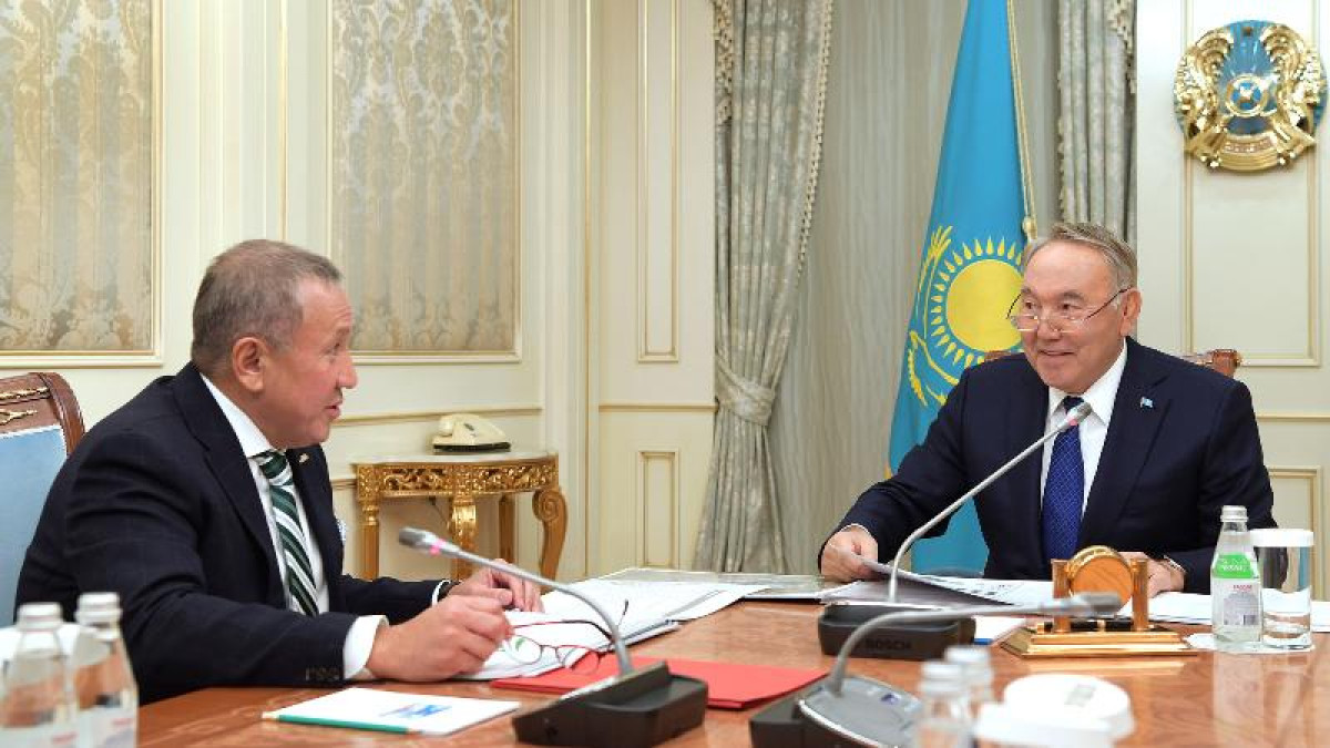 Назарбаев «Astana Group» компаниялар тобының басшысын қабылдады