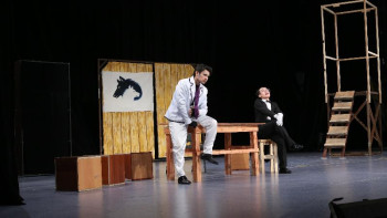 Фотография к новости: І - Bala театрының тұсауы кесілді