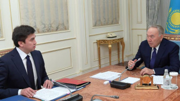 Фотография к новости: Шымкент әкімі Назарбаевқа есеп берді