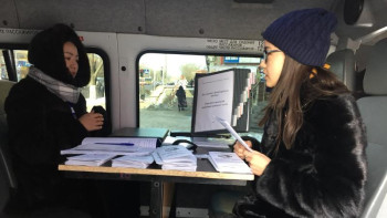 Фотография к новости: Қарағандыда көшпелі жұмыспен қамту бөлімі іске қосылды